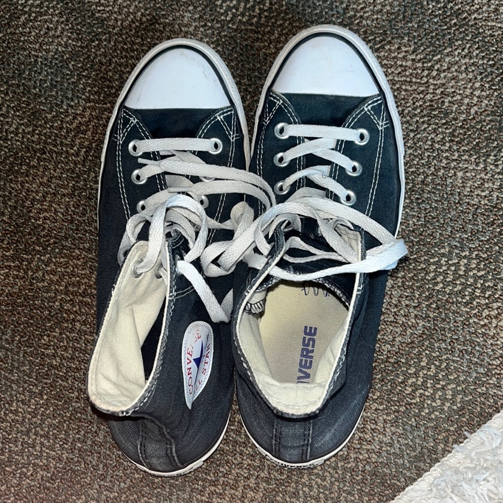 High Top Black Converse